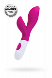 Вибратор с клиторальным стимулятором TOYFA A-Toys Lilu, силикон, розовый, 20 см