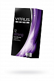 Презервативы Vitalis, premium, ультрапрочные, 18 см, 5,3 см, 12 шт. фото 1