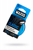 Презервативы Maxus, классические, латекс, железный кейс, 18 см, 5,3 см, 3 шт. фото 1